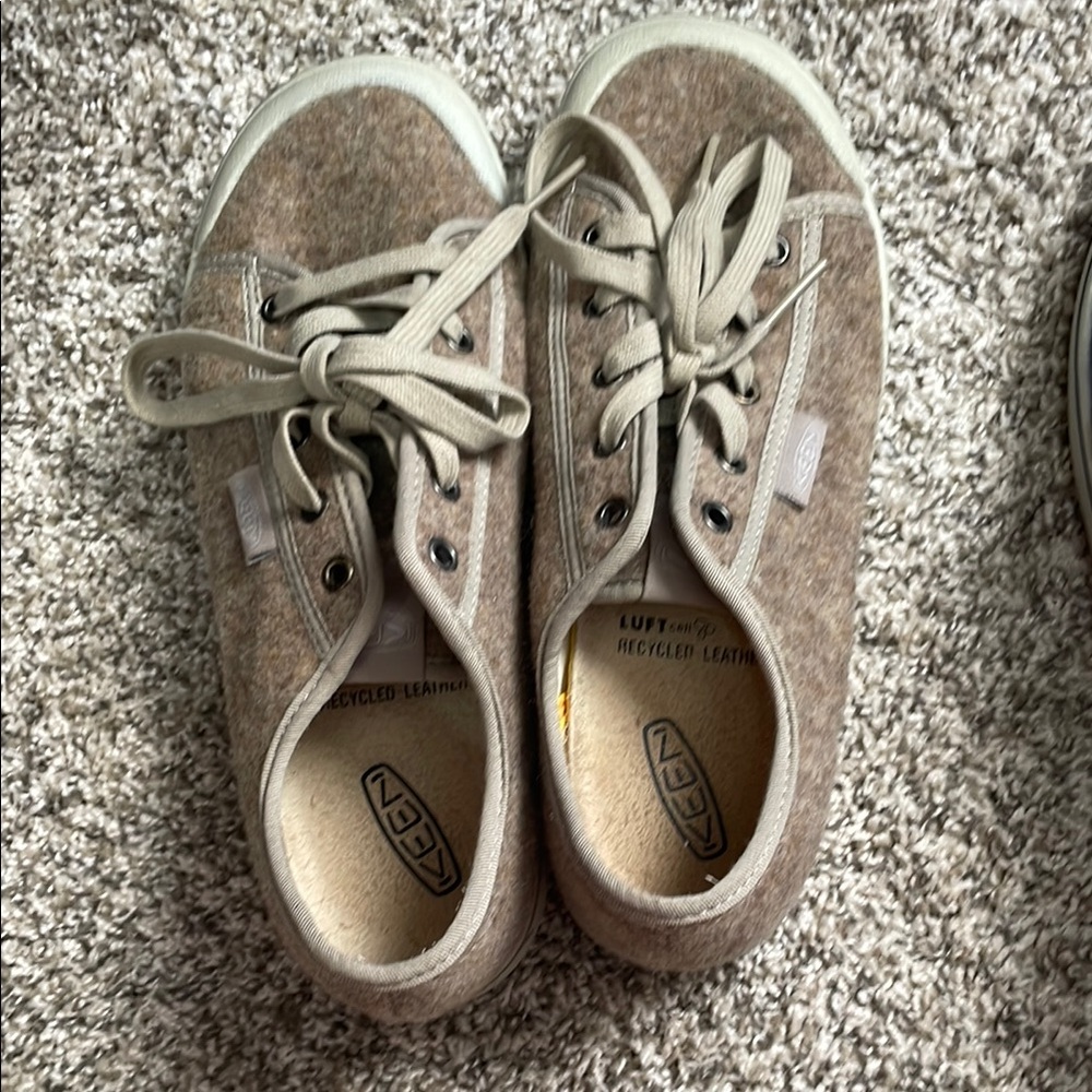 Keen Tan Sneakers Casual Comfortable Low-Top